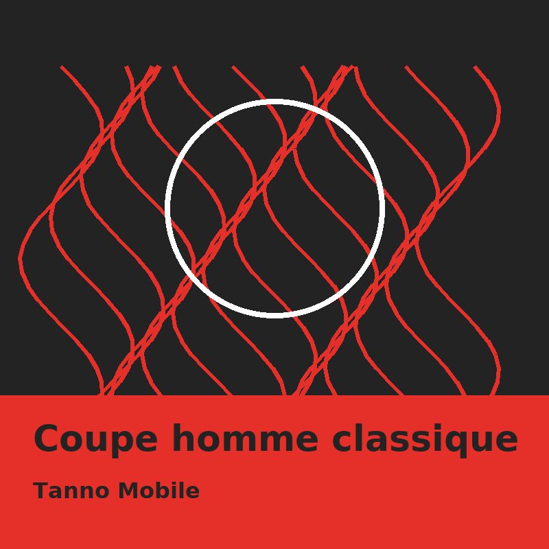 Coupe homme classique