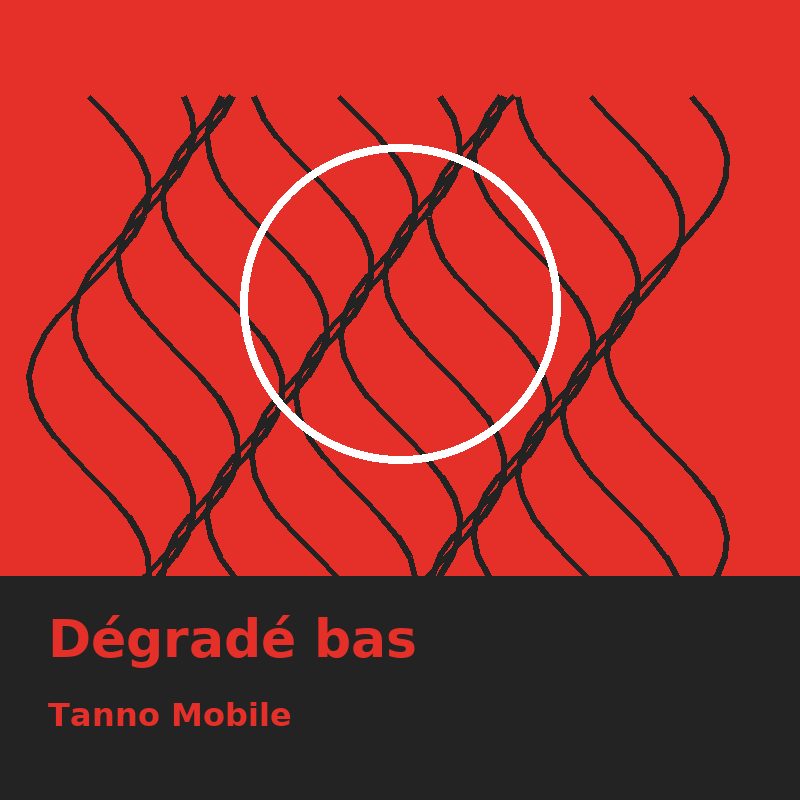 Dégradé bas